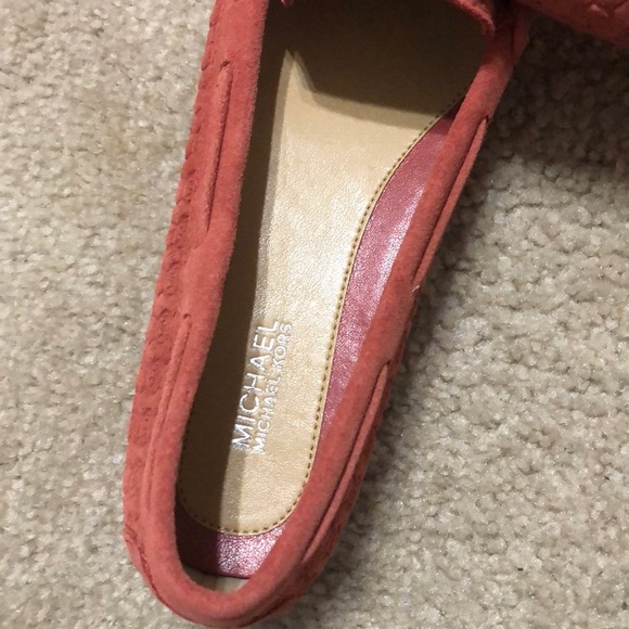 Michael Kors Daisy Moccasin Flats Cinnamons Suede - Picture 4 of 6